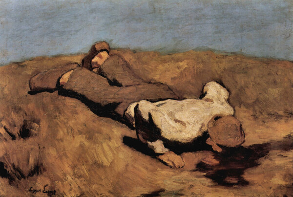 The source by Albin Egger-Lienz